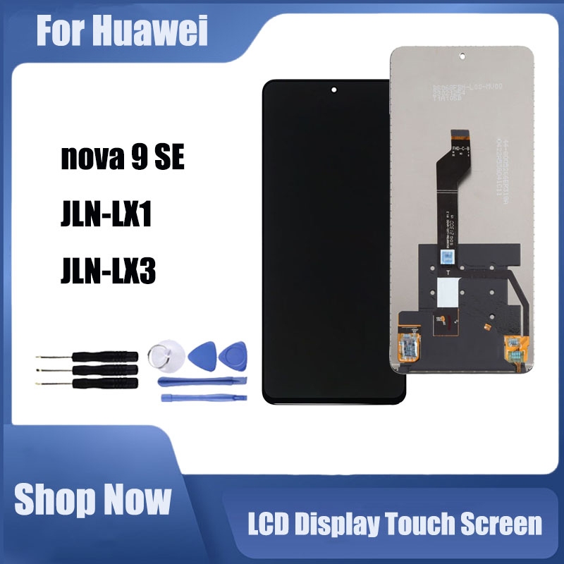 สําหรับ Huawei nova 9 SE JLN-LX1 JLN-LX3 จอแสดงผล LCD Touch Screen Digitizer Assembly Replacement