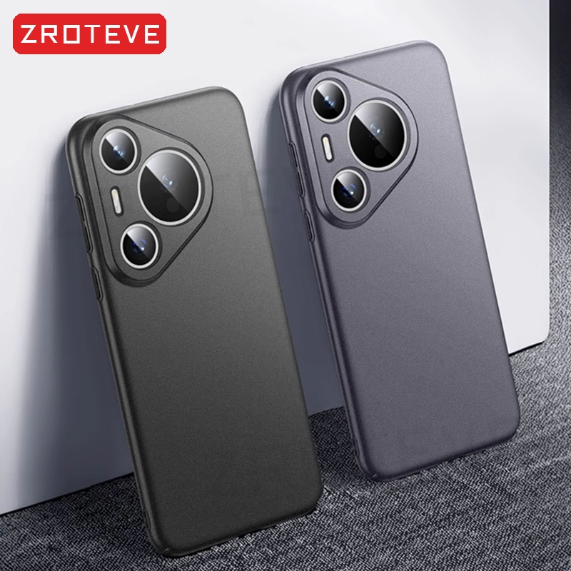 สําหรับ Pura80 Pro กรณี ZROTEVE หรูหรา Ultra Slim Frosted Hard PC สําหรับ Huawei Pura 70 80 Ultra P7