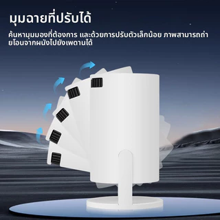 HY300 1080P 4K มินิโปรเจคเตอร์, 5G WIFI, บลูทูธ, กระจกหน้าจอรองรับ, สามารถเชื่อมต่อโทรศัพท์มือถือได้