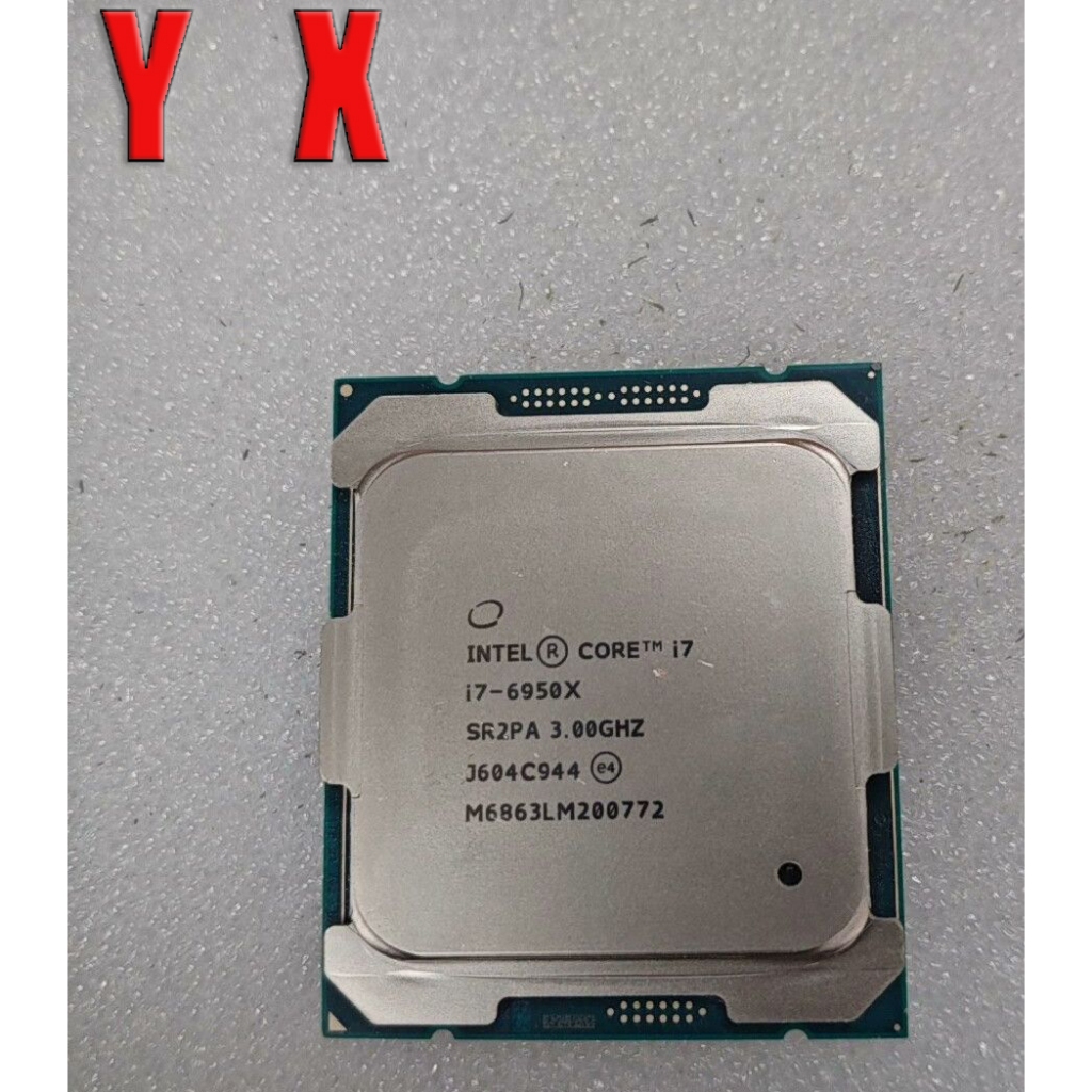 ใช้อัพเกรดเกม CPU Core i7-6950X CPU โปรเซสเซอร์ LGA2011-3 Extreme Edition SR2PA 25M แคช 3.5 Ghz 10Co