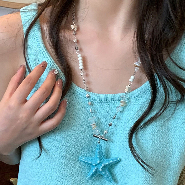 สร้อยคอปลาดาวสีสันสดใส Dopamine