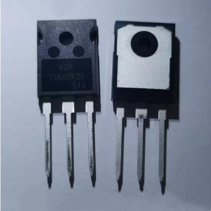 5 ชิ้น KGF75N65KDF TO-247 MOS Field effect tube high power ทรานซิสเตอร์หลอด