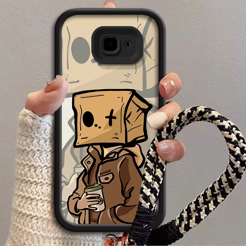 กาแฟ masked man สําหรับ Samsung J4 PLUS Samsung J4 Prime 2018 Samsung J4+ Samsung J6 Prime Samsung J