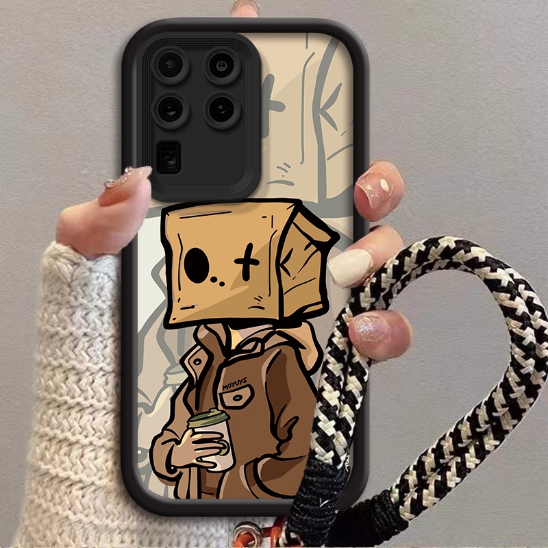 กาแฟ masked man สําหรับ Samsung S20 ULTRA Samsung S21 5G Samsung S21 PRO 5G Samsung S21 PLUS Samsung