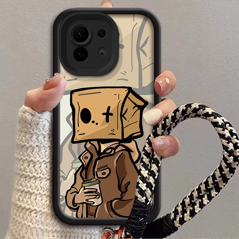 กาแฟ masked man สําหรับ Xiaomi11 Xiaomi 11Pro Xiaomi 11ULTRA Xiaomi 11T Xiaomi 11T Pro 5G Xiaomi11Li