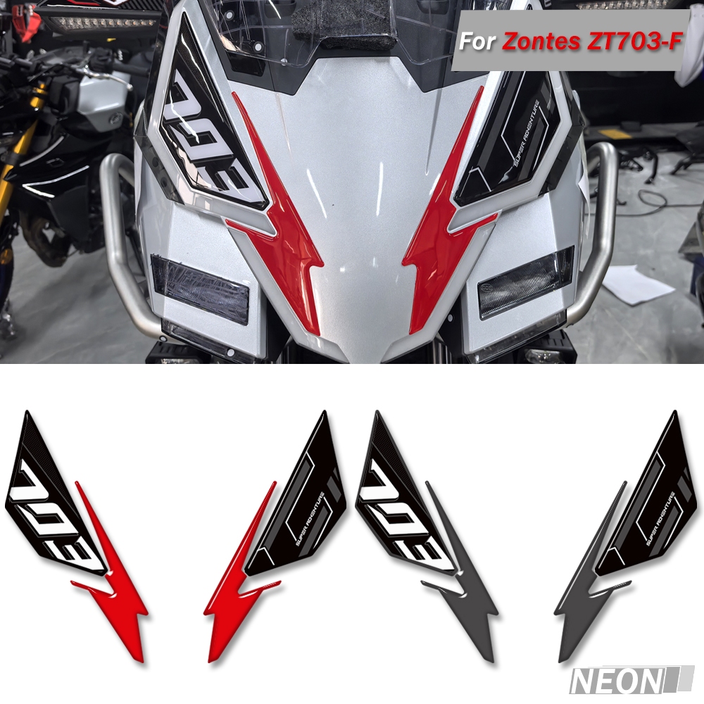 Handguard Handshield สําหรับ Zontes ZT703-F ZT-703F ZT 703F 703 F ถัง Pad หมวกป้องกันด้านหน้า Mudgua