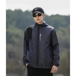【ซื้อ 1 แถม 1】เสื้อคลุมกันแดดกันน้ําระบายอากาศสําหรับผู้ชาย
