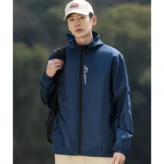 【ซื้อ 1 แถม 1】เสื้อคลุมกันแดดกันน้ําระบายอากาศสําหรับผู้ชาย