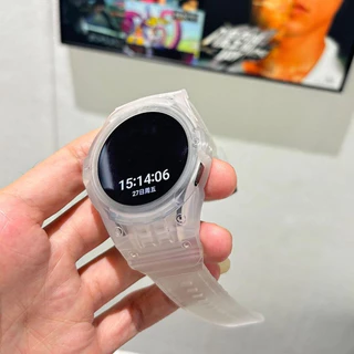 Tpu กรอบสําหรับ Samsung Galaxy Watch 7/6/5/4/FE 40 มม.44 มม.สายรัดข้อมือสายรัดข้อมือกันชนกรณี