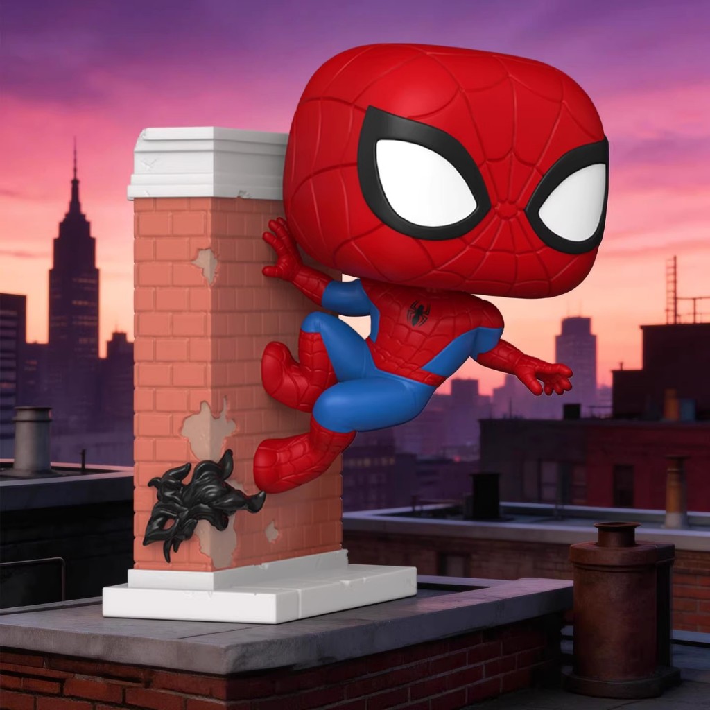Funko POP Marvel Super Hero Spider-Man Limited Edition หุ่นโมเดล