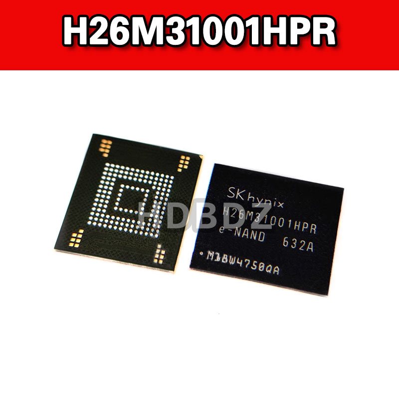 H26M31001HPR BGA153 EMMC 4GB อุปกรณ์หน่วยความจําชิปหน่วยความจํา IC