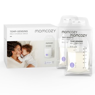 Momcozy Breastmilk Storing Bags, Temp-Sensing Discoloration,…