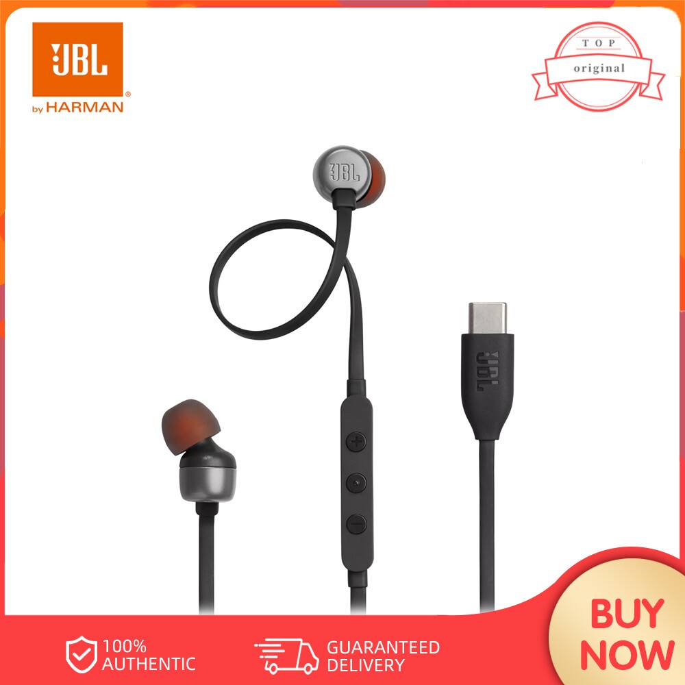 JBL Tune 310C Type C หูฟังอินเอียร์ความละเอียดสูงแบบมีสาย USB