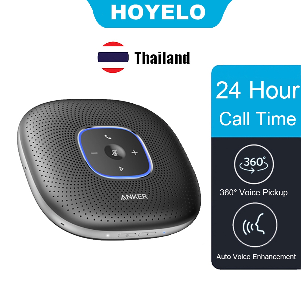 Anker PowerConf Call Bluetooth Speakerphone, Conference Microphone Office