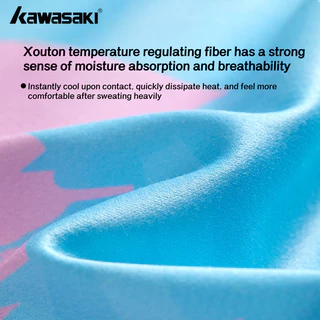 Kawasaki Cool Sports Towel K1F07-D7022 แห้งเร็ว ซึมง่าย อ่อนโยนต่อผิว สําหรับเล่นกีฬาทุกชนิด