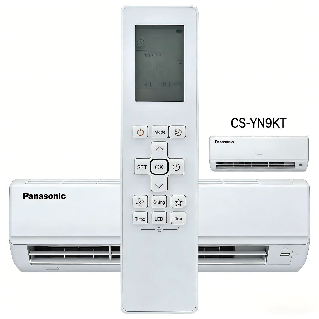 เหมาะสําหรับ Panasonic YN series CS/CU-YN-YKT CS-YN9YKT ( YN - YKT ) YU Series (ZKT) 18097 BTU Inver