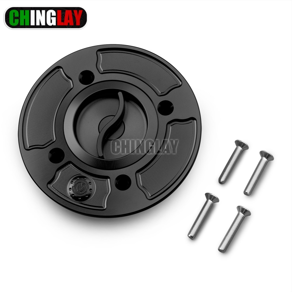เหมาะสําหรับ Kawasaki ZX-25R/ZX-4R/ZX-4RR/ZX-6R/ZX-10R ดัดแปลง Quick Release ฝาครอบถังน้ํามันเชื้อเพ