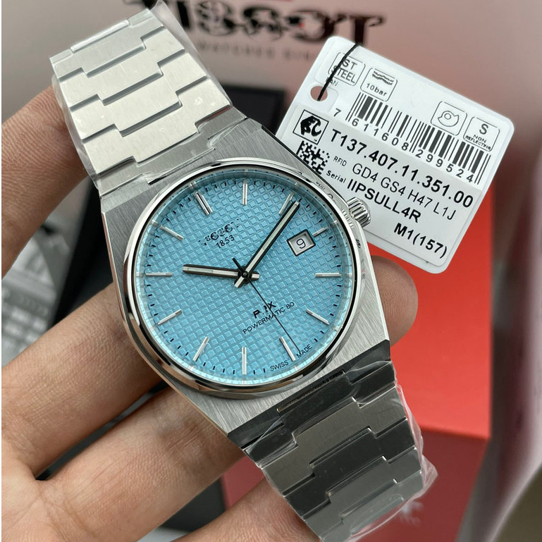 Swiss Original 1:1 PRX 40 ผู้ชายนาฬิกาอัตโนมัติ Super Player T137 แฟชั่นหรูหราสแตนเลสผู้ชายนาฬิกา