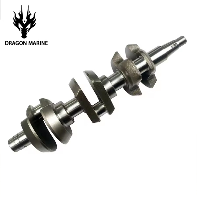 688-11411 แกนกลางเครื่องยนต์ Crankshaft สำหรับ Yamaha Outboard 2T 75HP 85HP 90HP Enduro 3 Cylinder 6