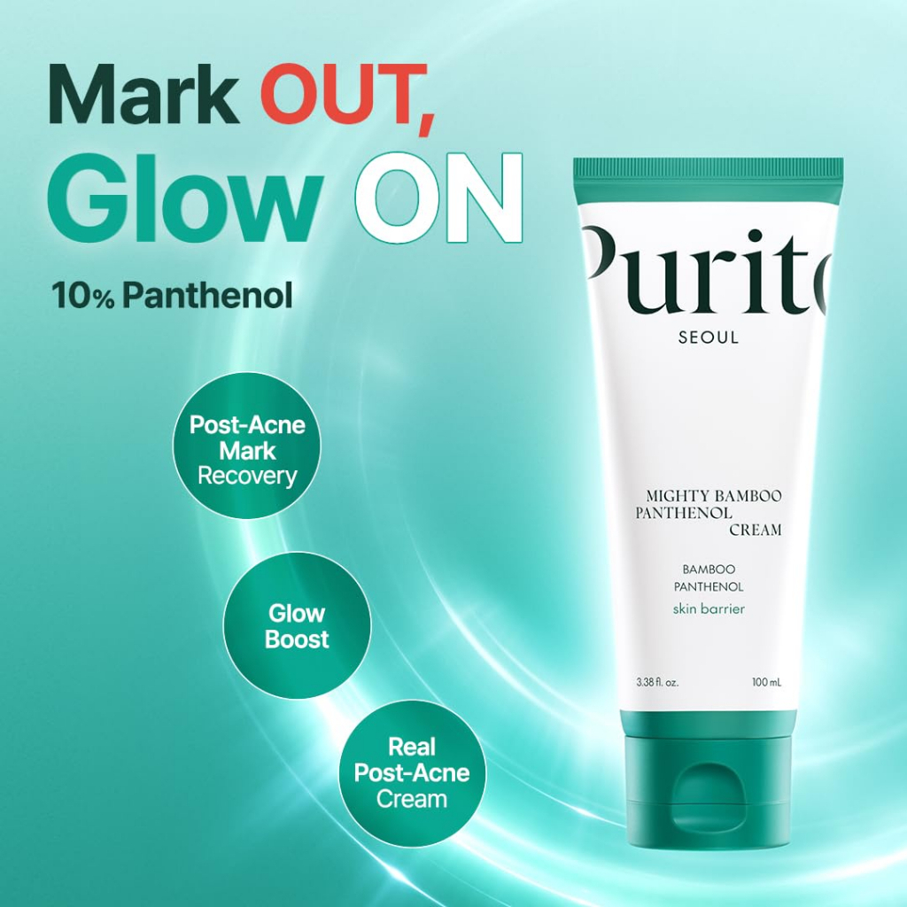 PURITO SEOUL MIGHTY BAMBOO PANTHENOL CREAM 100 ml.
