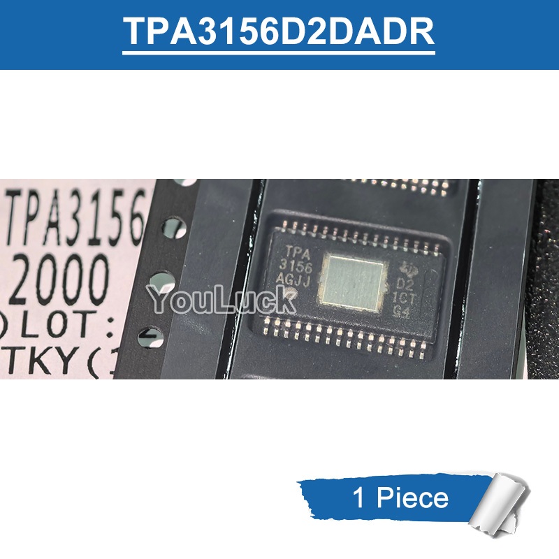 1 ชิ้น TPA 3156 D2 TPA3156D2DADR HTSSOP-32 สเตอริโอ Class-D เครื่องขยายเสียงชิป IC