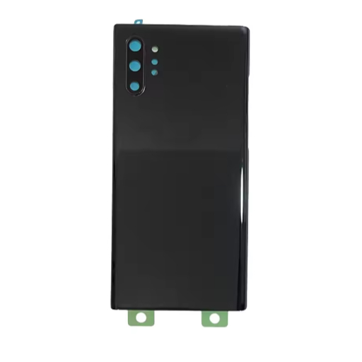 เปลี่ยนกระจกด้านหลังสําหรับ Samsung Galaxy NOTE10 Plus N975 N975F ฝาหลังแบตเตอรี่ + สติ๊กเกอร์กาว