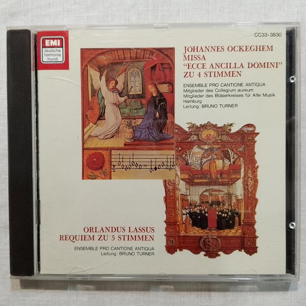 Ockeghem: Mass "Ecce Antilles Domini" / Lassus: Requiem...  อัลบั้มซีดี