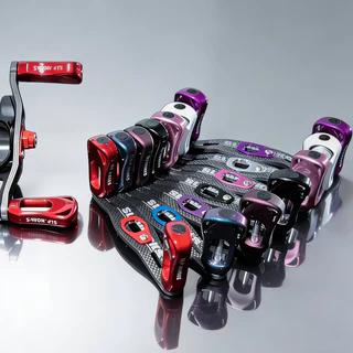 คาร์บอนไฟเบอร์แขนโยกสําหรับ SLP DAIWA Abu Shimano 95 มม. รอกหยดน้ํา รอกหยดน้ํา รอกโยกแขน Luya rocker แขน DIY