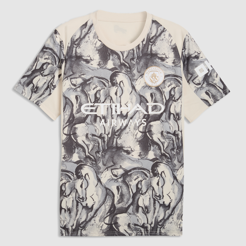 M City Year of the Horse Soccer Jersey ฮาวาลด์ หมายเลข 9 สำหรับแฟนคลับ ไซส์ S-4XL