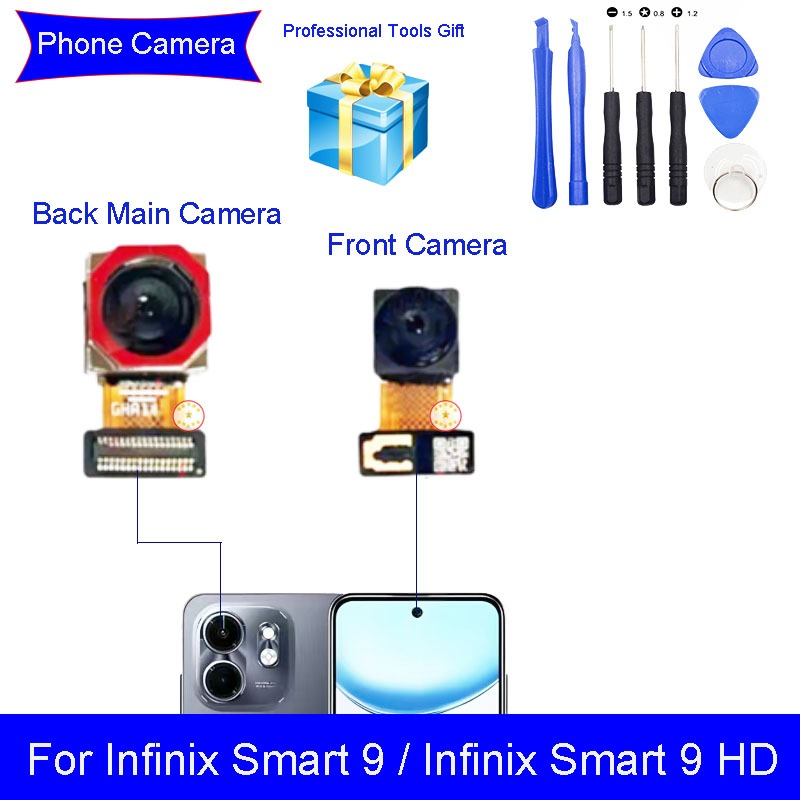 กล้องหน้าสําหรับเปลี่ยนกล้องหลัง Infinix Smart 9 / Infinix Smart 9 HD