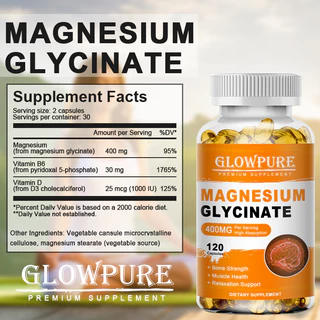 แมกนีเซียมไกลซิเนต Magnesium Glycinate ช่วยการนอนหลับ ลดความวิตกกังวล บำรุงสมองและระบบประสาท