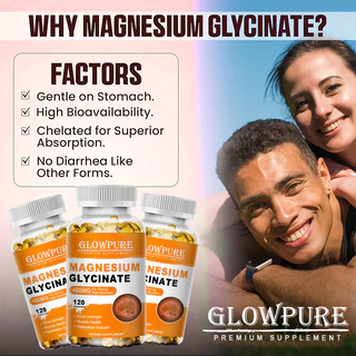 แมกนีเซียมไกลซิเนต Magnesium Glycinate ช่วยการนอนหลับ ลดความวิตกกังวล บำรุงสมองและระบบประสาท