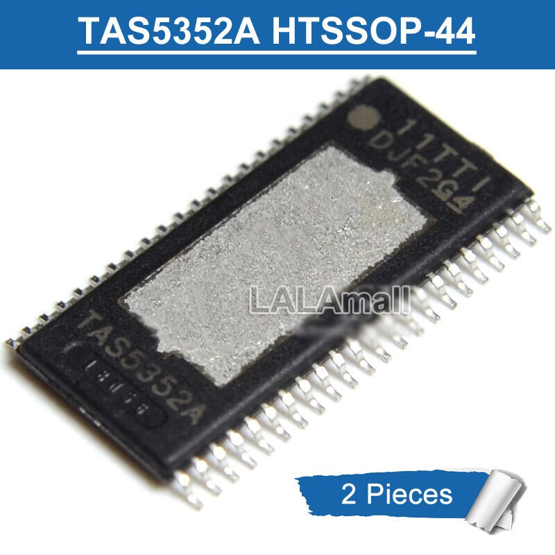 2pcs TAS5352A TAS5352ADDVR HTSSOP-44 สเตอริโอดิจิตอลเครื่องขยายเสียงชิป IC ใหม่เดิม