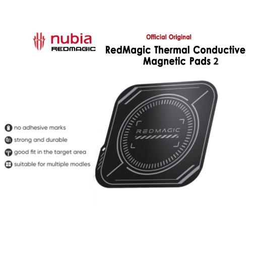 Nubia RedMagic แผ่นแม่เหล็กนําความร้อน 2 Magnetic Heat-Cconductor รุ่น PA33137 สําหรับ Magnetic Cool