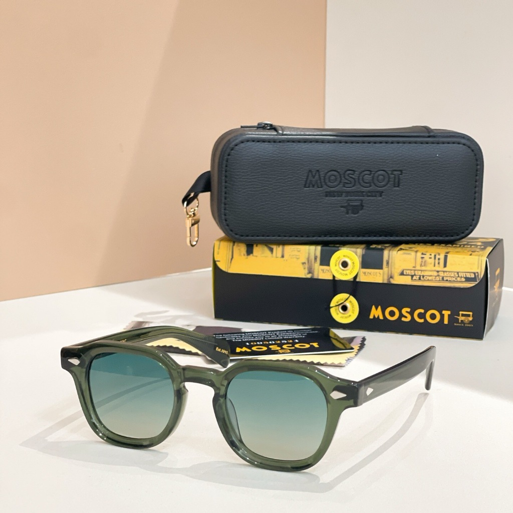 แว่นกันแดด MOSCOT DOLT ทรงกลมย้อนยุค เหมาะสำหรับทุกคน