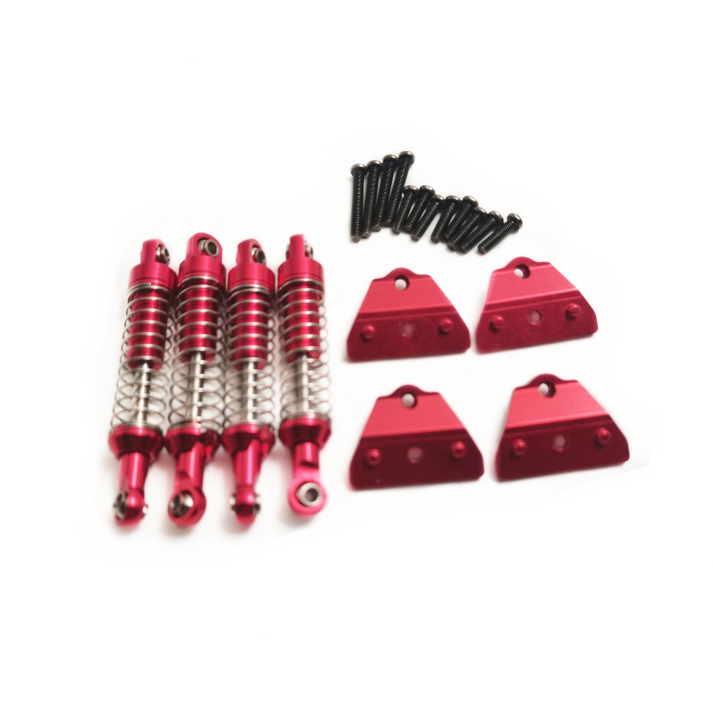 MN99S MN99s MN78 MN168 RC รถโลหะอะไหล่อัพเกรดโช้คอัพพร้อมโช้คอัพ mount mn99s mn99 อุปกรณ์เสริมอะไหล่