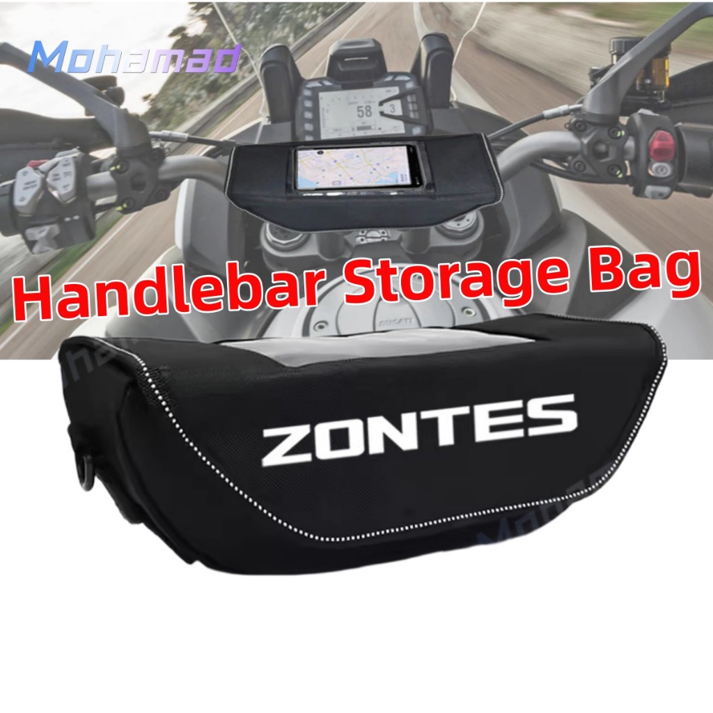 ZONTES 368G/150X ADV 2025 กระเป๋าแฮนด์รถจักรยานยนต์ - กระเป๋านําทางสําหรับเดินทางกันน้ําสําหรับ 368G / 368G ADV