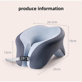 [พร้อมส่งในไทย] หมอนรองคอ รองรับคอ Memory foam เมมโมรี่โฟม หมอนรองคอแบบพกพา หมอนเดินทาง U