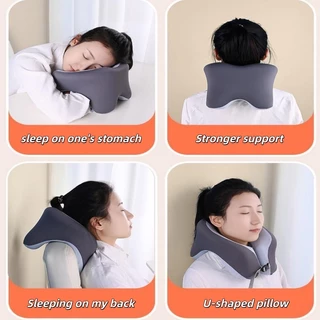 [พร้อมส่งในไทย] หมอนรองคอ รองรับคอ Memory foam เมมโมรี่โฟม หมอนรองคอแบบพกพา หมอนเดินทาง U