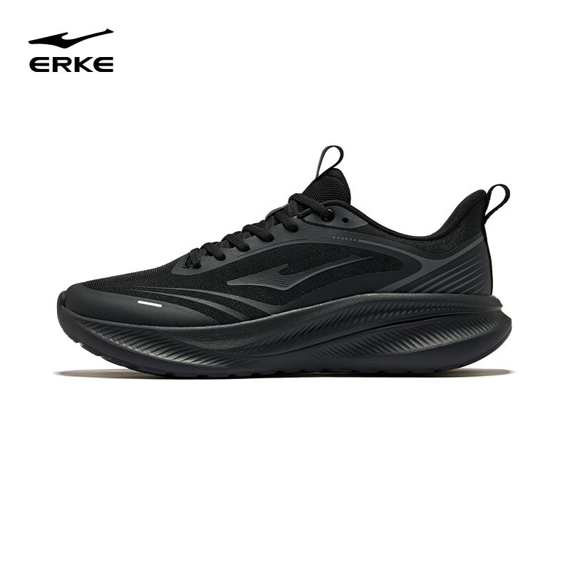 ERKE Ming Ou 3 Men's Running Shoes ยืดหยุ่น ซัพพอร์ตแรงกระแทก และไม่ลื่น สำหรับการวิ่งและสวมใส่ทนทาน
