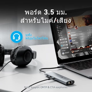 Vention USB C HUB ประเภท C ถึง HDMI USB 3.2 Gen 1 แบบพกพา Mini Work Station USB 3.0 PD 100W RJ45 4K 60Hz พอร์ต HDMI Docking Station USB hub สําหรับแล็ปท็อปคอมพิวเตอร์ Macbook