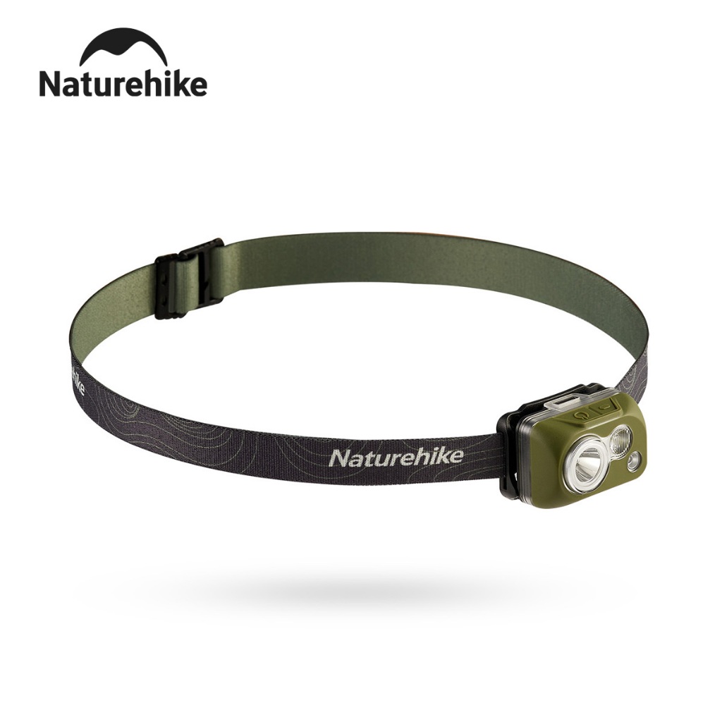 Naturehike ไฟฉายกันน้ำสำหรับกลางแจ้ง ใช้ในตั้งแคมป์ เดินป่า และตกปลา สามารถปรับแสงได้หลายระดับ