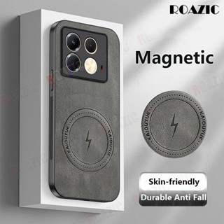 พรีเมี่ยมปลอกหนัง PU เข้ากันได้กับ infinix Note 40 5G 40 Pro…