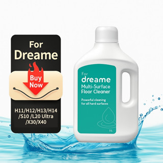 1L น้ํายาทําความสะอาดพื้นสําหรับ MOVA E30/M30, Dreame H11/H1…