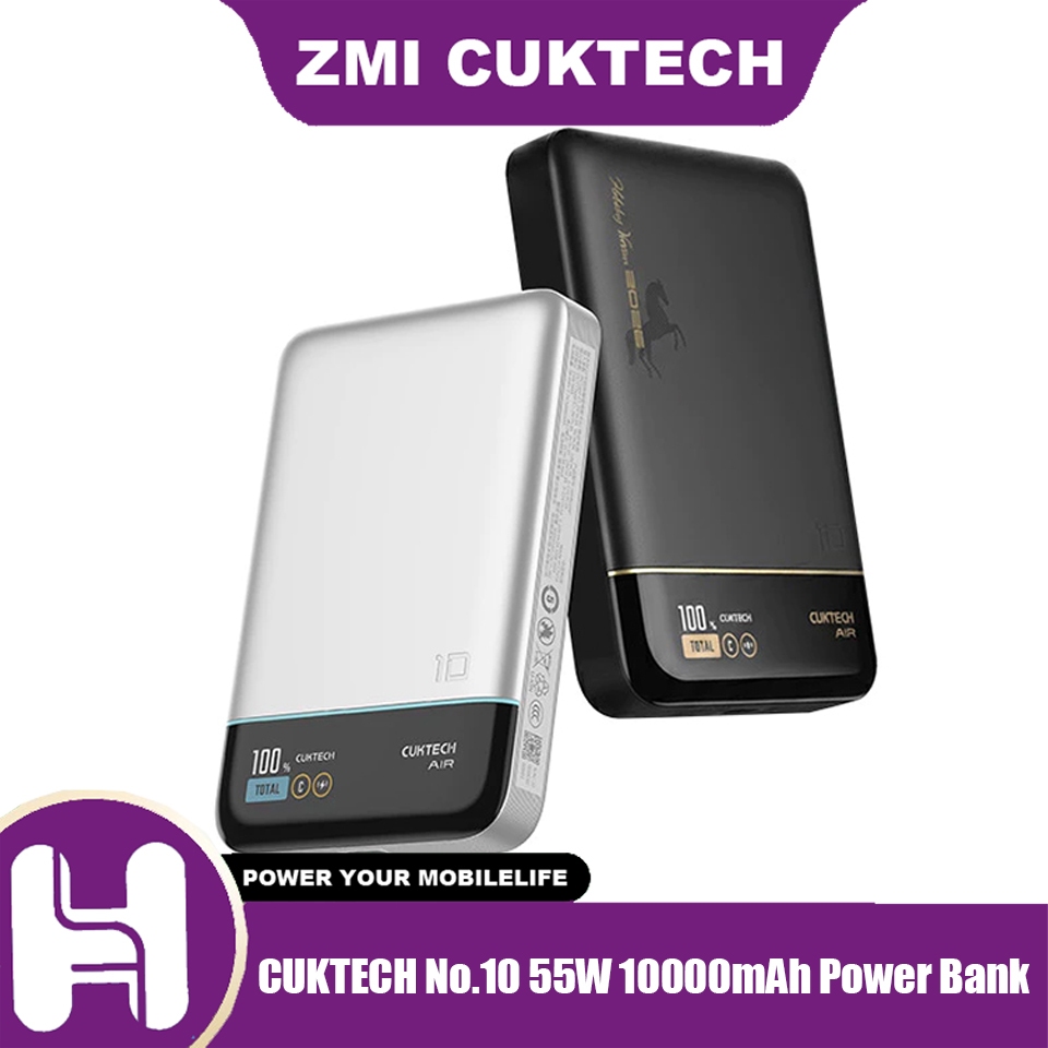CUKTECH No.10 55W 10000mAh Power Bank Super Magnetic Energy Card Wireless Power Bank