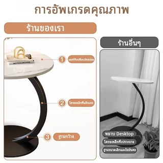 โต๊ะข้างมัลติฟังก์ชั่น สไตล์นอร์ดิก กะทัดรัด เคลื่อนย้ายง่าย สำหรับโซฟาและเตียง