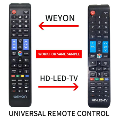 Weyon รีโมทคอนโทรลสมาร์ททีวีพร้อมรีโมทคอนโทรลทีวี 32WDSNMX Weyon รีโมทคอนโทรลสมาร์ททีวี Weyon