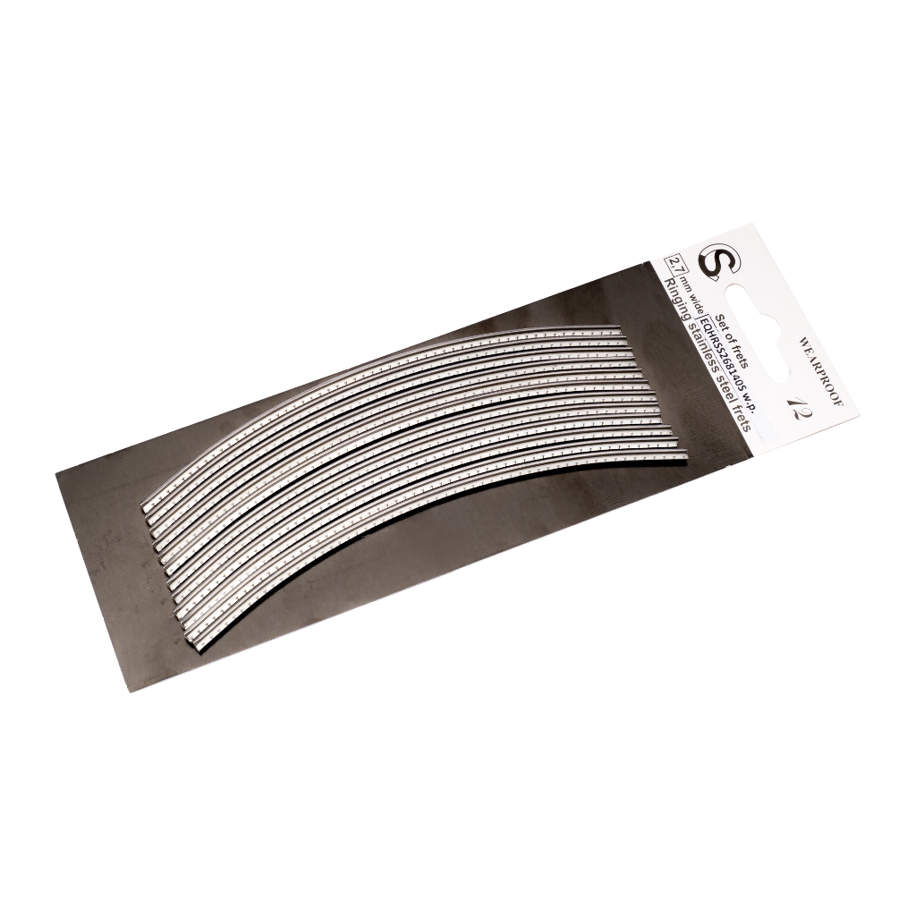 ซินทอมส์ EQHSS268140 Equal High Fret Stainless Steel 2.7mm Jumbo Fret Wire Set สําหรับกีตาร์ไฟฟ้าสไต
