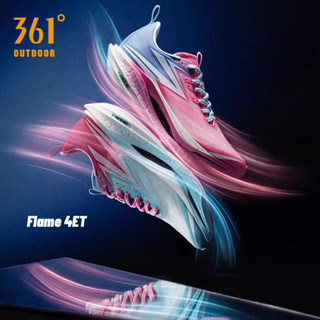 361 Degrees Flame 4 ET สำหรับผู้ชายและผู้หญิง ออกแบบเพื่อระบ…