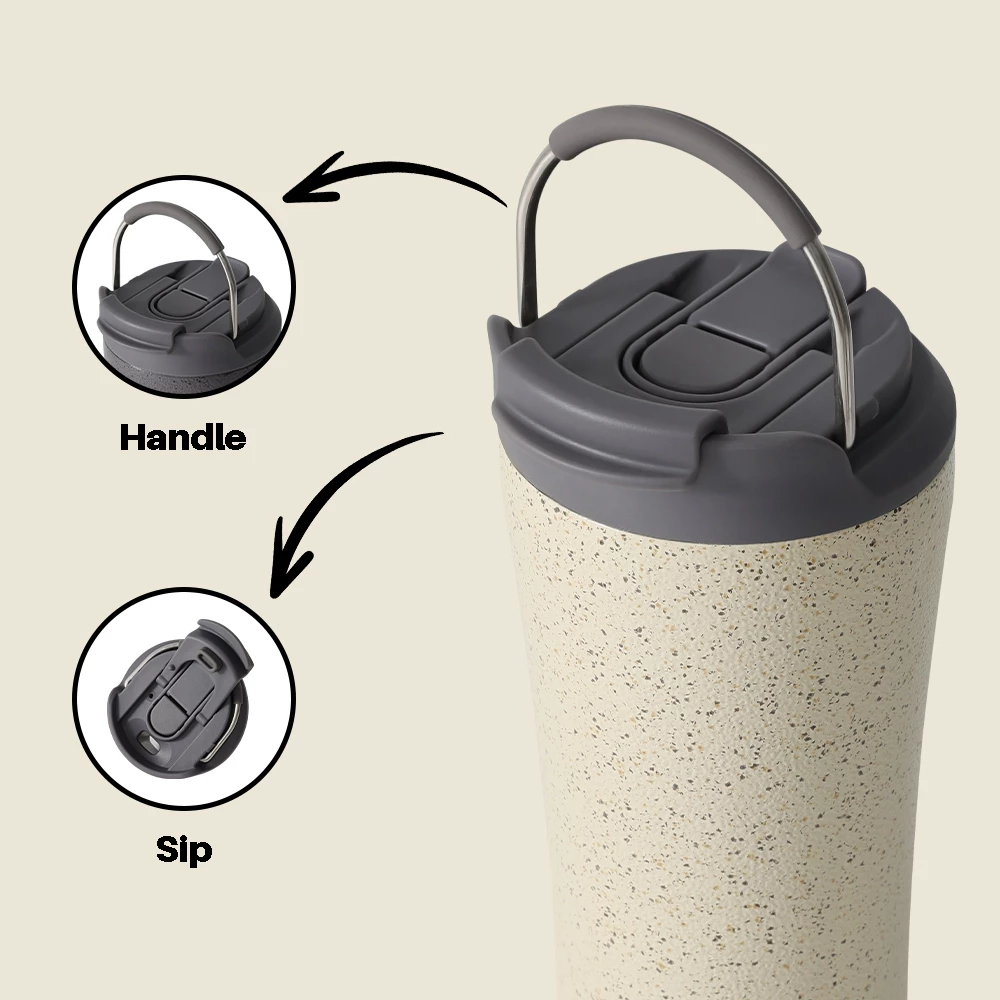 BOTTLE BOTTLE 18oz 530ml ขวดน้ํา ถ้วยกาแฟ สแตนเลสเก็บความเย็นถ้วยเก็บอุณหภูมิแบบพกพากระติกเก็บความเย็นสูญญากาศมีหลอดในตัว thumbnail 4